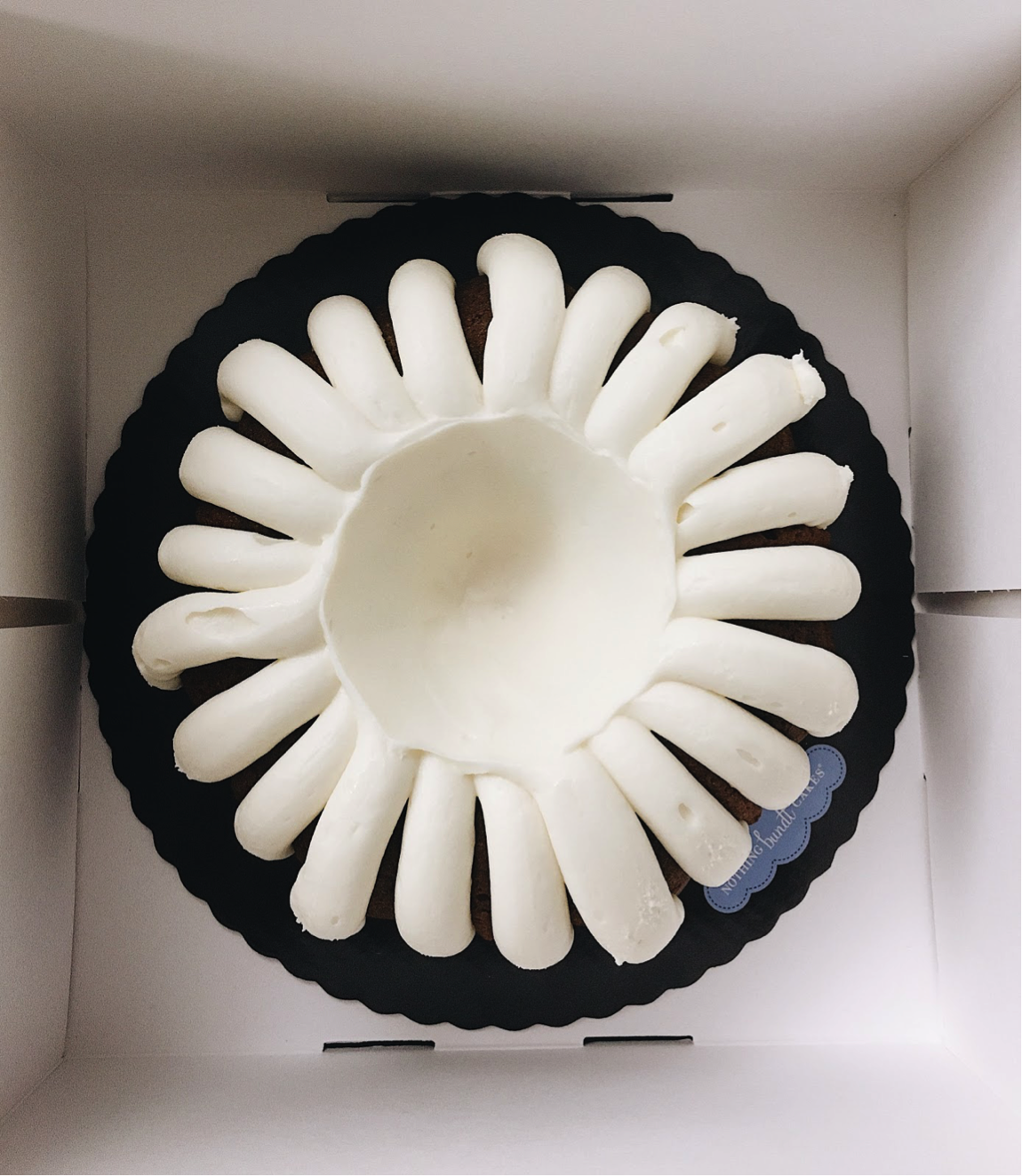 This holiday season, Nothing Bundt Cake is selling a pumpkin spice flavored cake that is perfect for this fall. The cake is favorable among many people, alongside with their other flavors. Photo taken by Kayla Wilson.