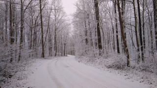 Recent snows in Linton, Indiana.