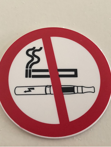 No Vaping Sign