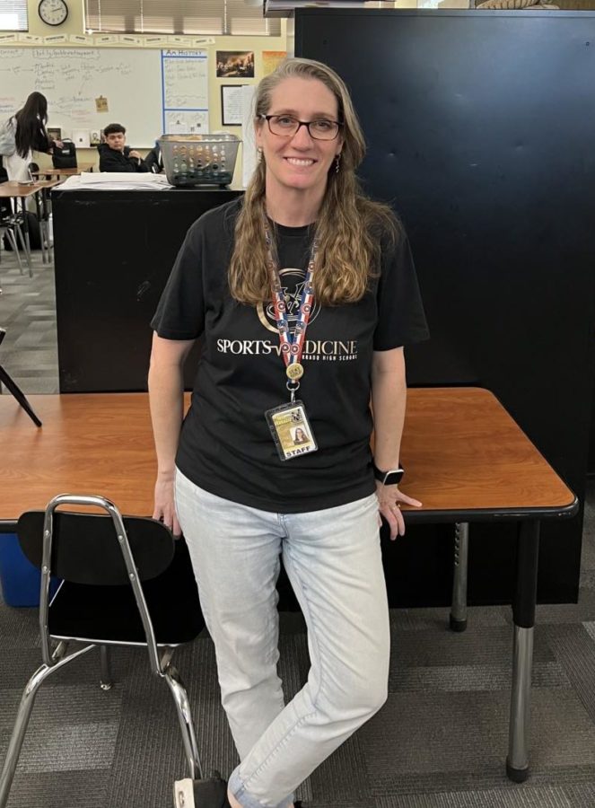 Mrs. Auble returns to the classroom at Verrado this semester.