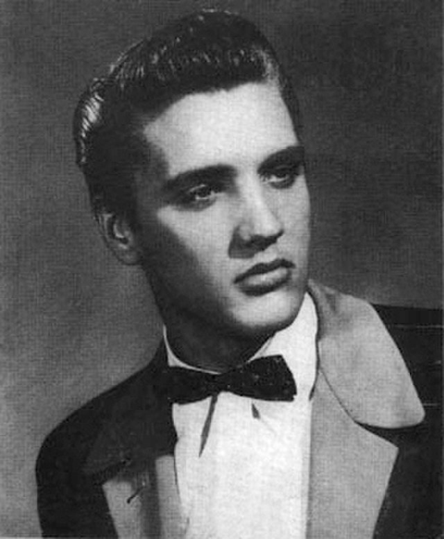 Elvis Presley, age 19, during his rise to fame in 1954