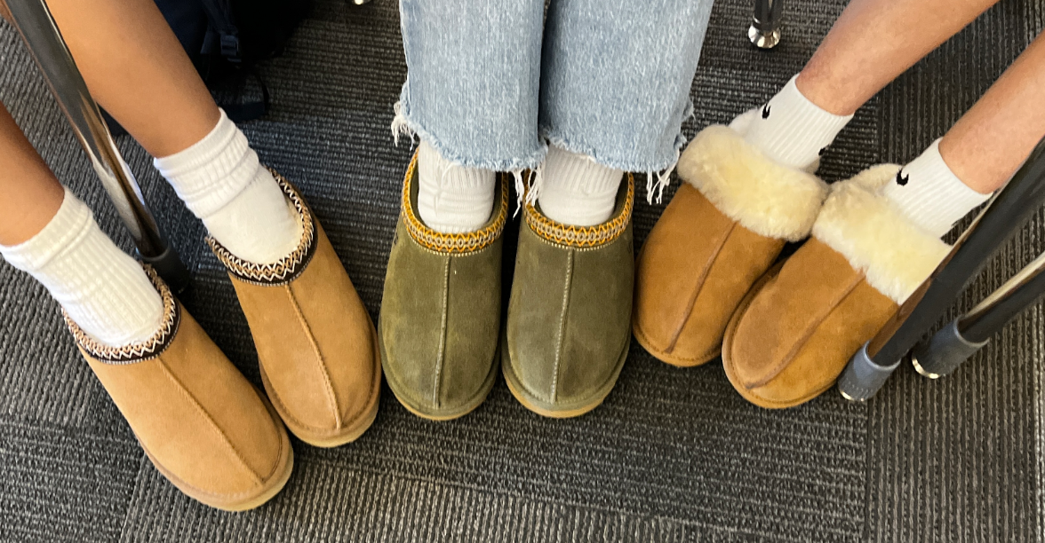 Uggs are making a comeback for autumn in a variety of colors.