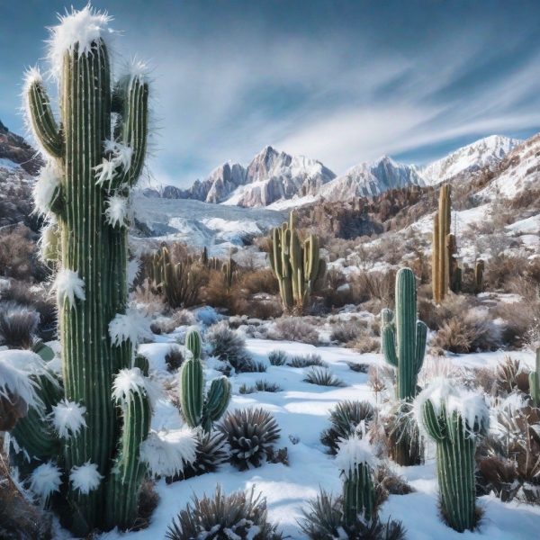 Graphic of what the Phoenix area might look like if the weather continues to be uncharacteristically cold.