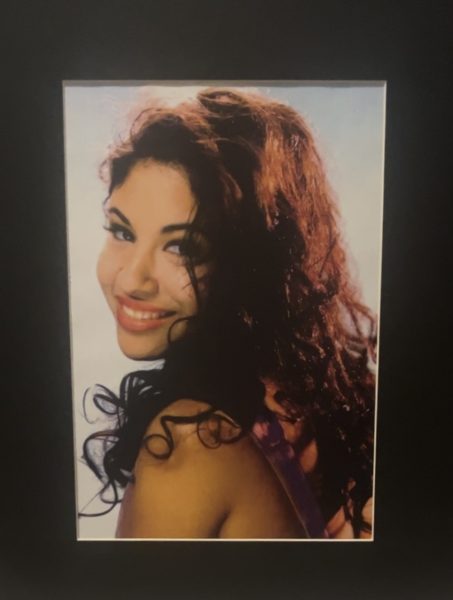 Capturing the essence of a Tejano legend—Selenas portrait poster, a tribute to her enduring impact and musical legacy