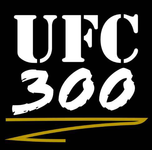 Cover art for the very popular UFC 300 event, redone by Bryson Taylor
