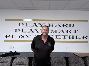 Verrado's new football coach Brett Davis brings a new energy to the team. 