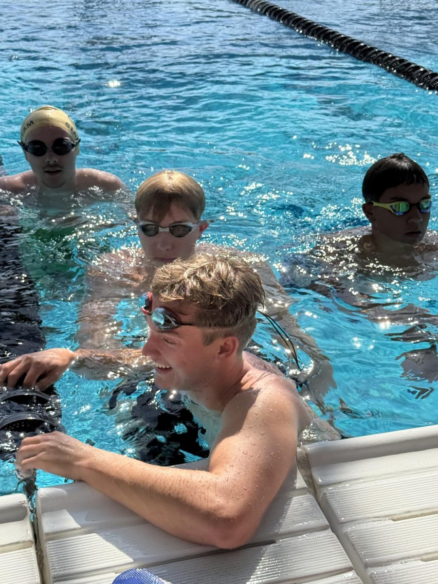 Swim Tryouts are a great way to cool down in the Arizona heat. Photo courtesy of Nuria Gamboa