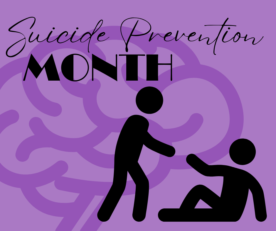 September is Suicide Prevention Month. Remember that you're not alone.
