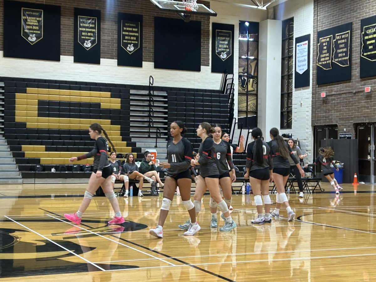 Ironwood JV girls during their game.