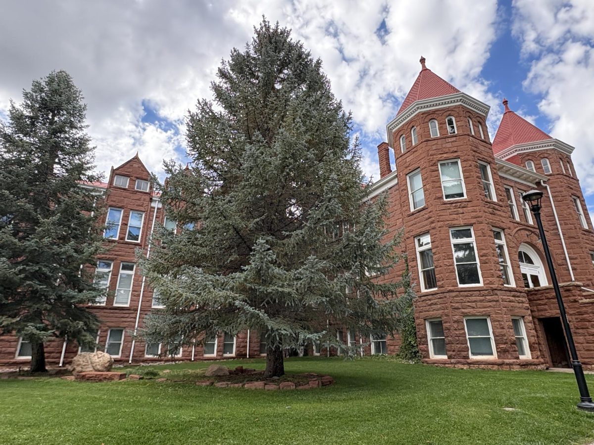 Northern Arizona University's first building which was built in 1899