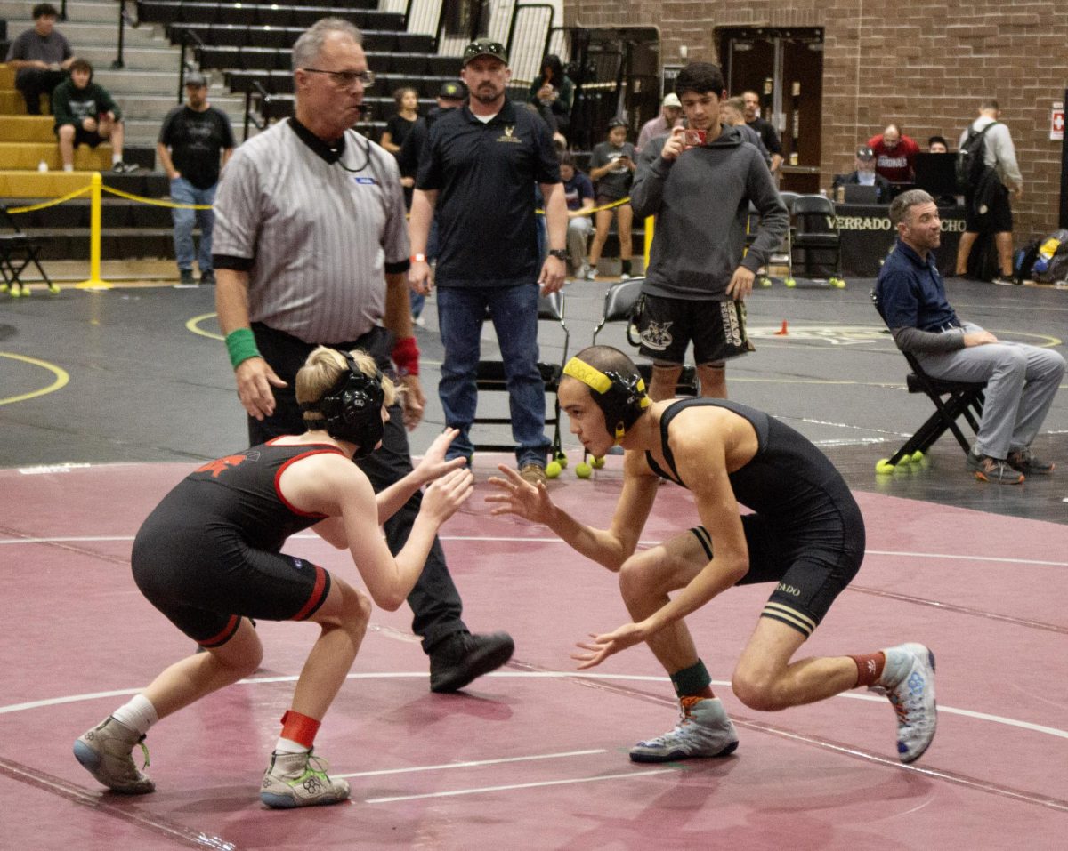 Verrado High School wrestling Antonio Larson also a Viper Times Editor-At-Large.